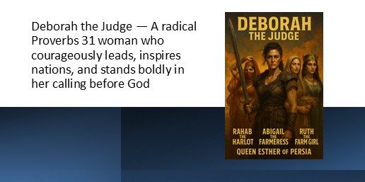 Deborah the Judge — A radical Proverbs 31 woman who courageously leads, inspires nations, and stands boldly in her calling before God