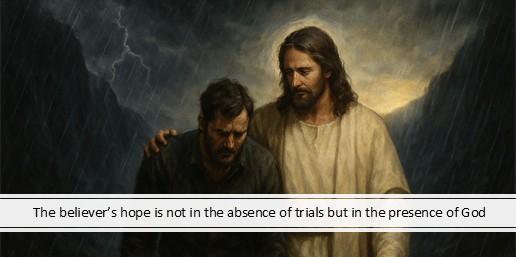 The Christian life is not sheltered from storms but sustained through the valley of them. God’s Word is honest about suffering, yet always sets it within the larger frame of God’s faithfulness.