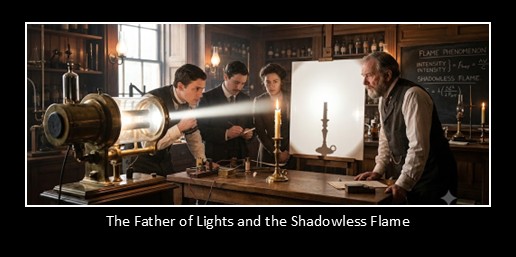 The Father of Lights and the Shadowless Flame