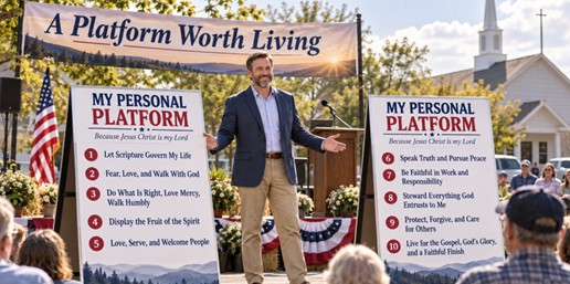 My Personal Platform: Biblical Principles I Want to Live By